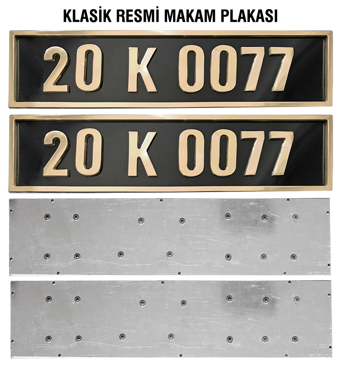 Takmatik Belediye Baskani Makam Plakasi