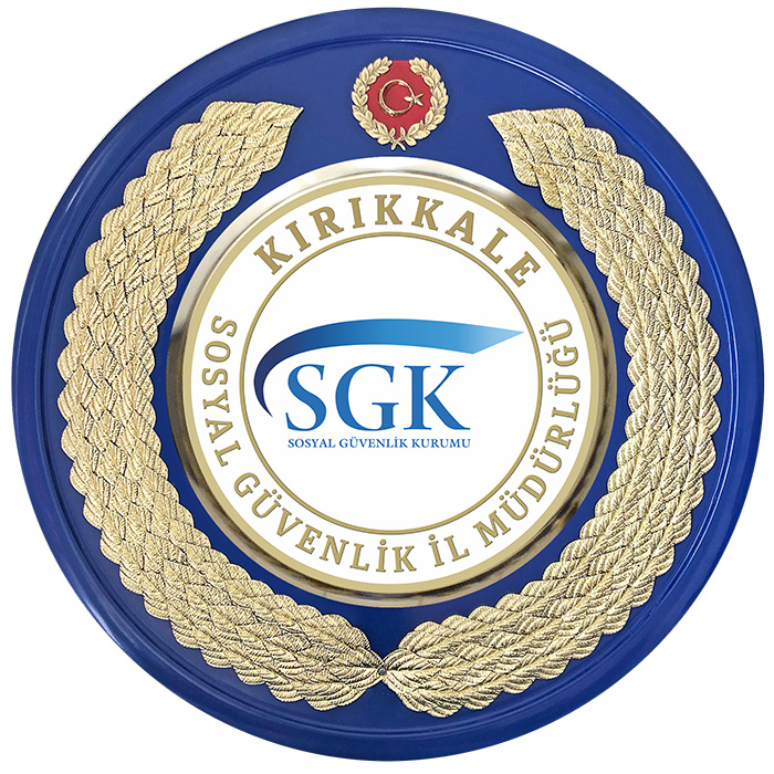 Sgk Sosyal Guvenlik Kurumu Metal Celenk