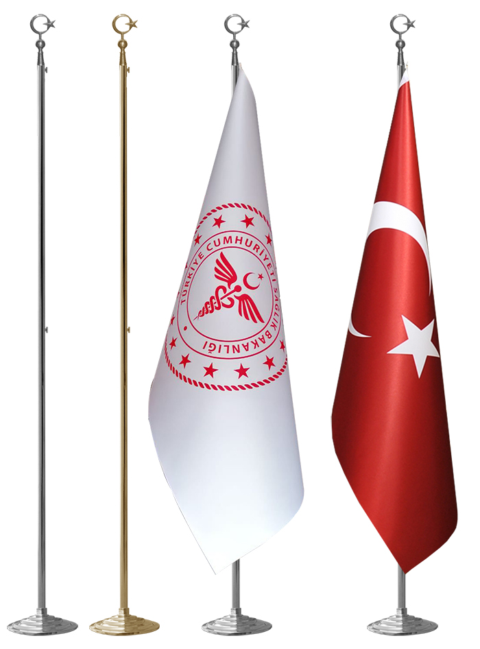 Saglik Bakanligi Makam Bayragi Telali