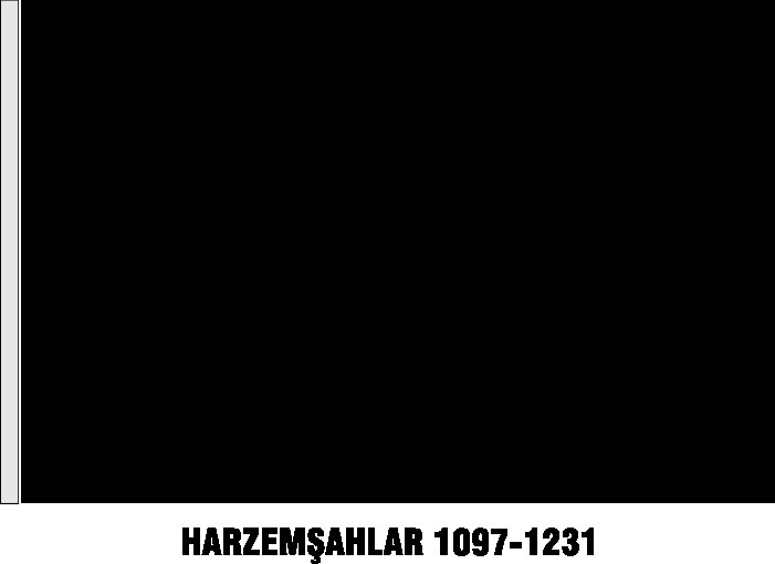 Harzemşahlar Devleti Bayrağı - Sancağı - ORİJİNAL