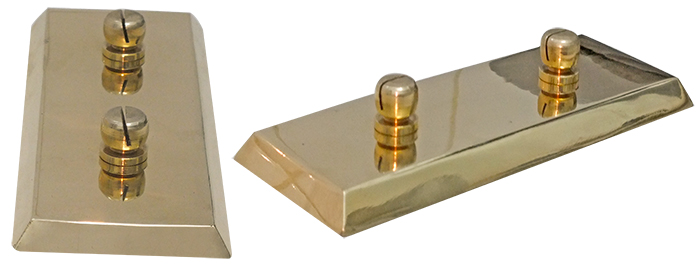 PM14 Pirinç Döküm Tabanlı Metal Masa İsimliği