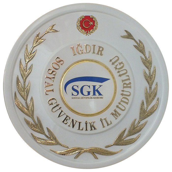 SGK Sosyal Güvenlik Kurumu Çelengi - SGK METAL ÇELENK