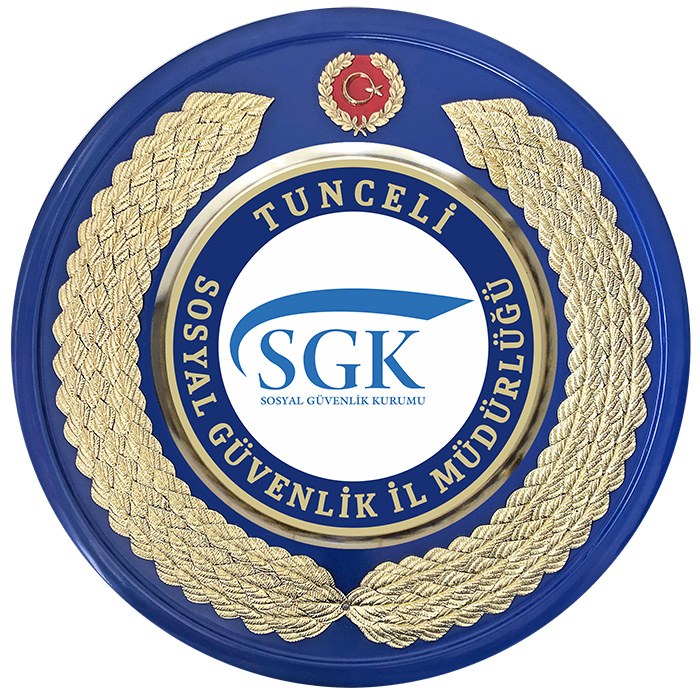 SGK Sosyal Güvenlik Kurumu Çelengi - SGK METAL ÇELENK