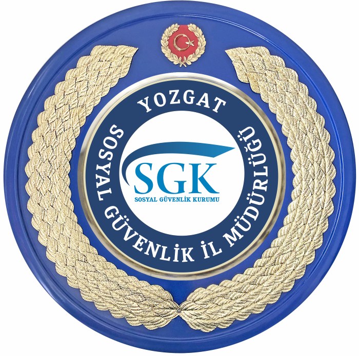 SGK Sosyal Güvenlik Kurumu Çelengi - SGK METAL ÇELENK