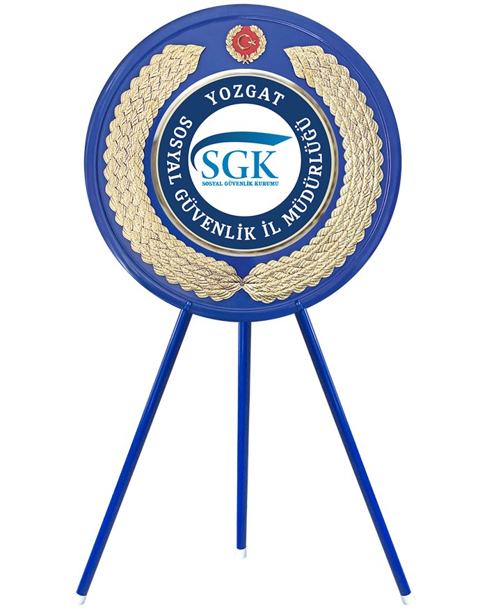 SGK Sosyal Güvenlik Kurumu Çelengi - SGK METAL ÇELENK