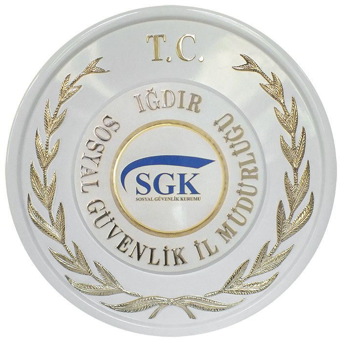 SGK Sosyal Güvenlik Kurumu Çelengi - SGK METAL ÇELENK