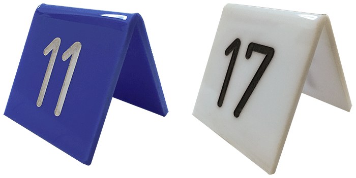 Pleksi Glass Masa Üstü Numarası - MASA NUMARASI - PMN1
