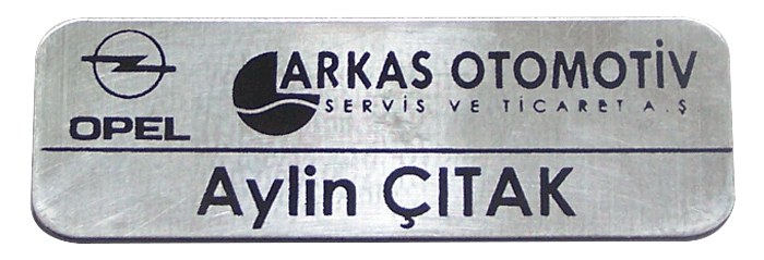 Rezopal Lazer Kazıma Yaka İsimliği Model ve Çeşitleri