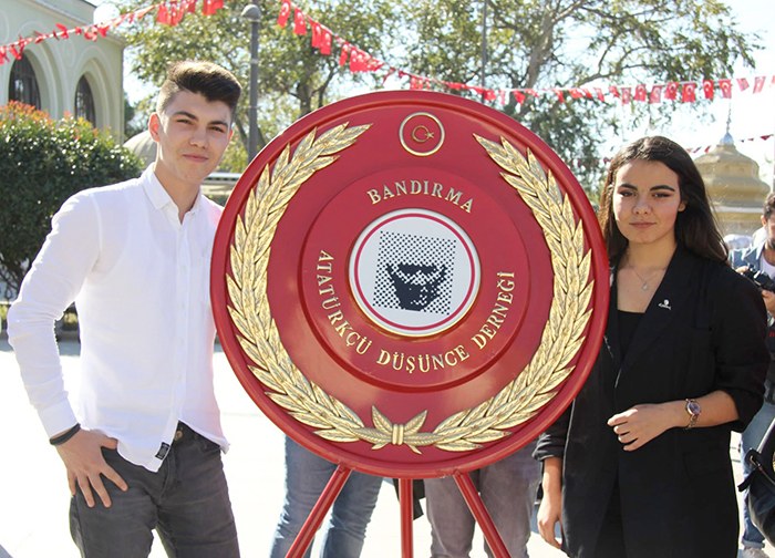 ADD Atatürkçü Düşünce Derneği Metal Tören Çelengi - ADD ÇELENK