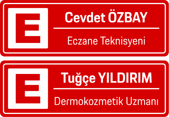 Eczane Yaka İsimliği - Eczacı Yaka İsimliği - Diş Hekimi Yaka İsimliği