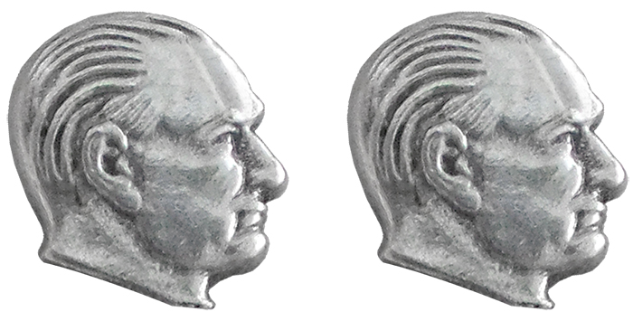 Atatürk Yaka Rozeti / Rölyef - AR10