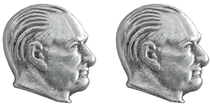 Atatürk Yaka Rozeti / Rölyef - AR10