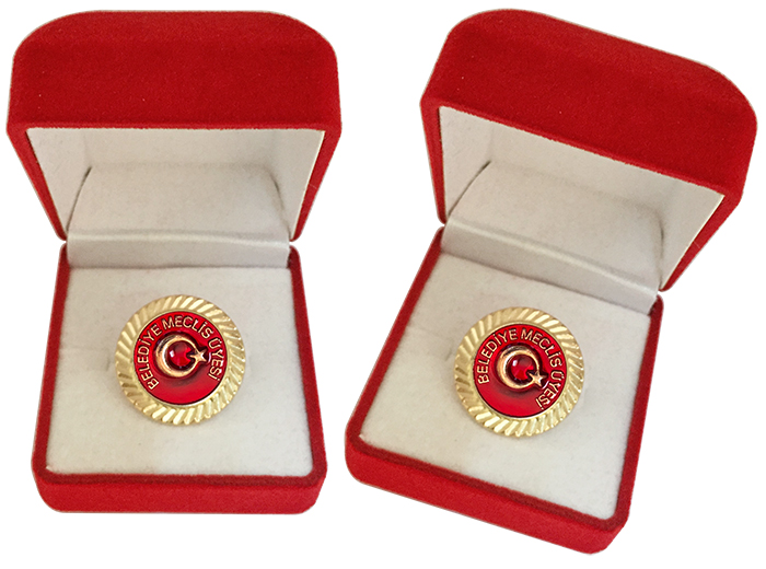 Belediye Meclis Üyesi Metal Yaka Rozeti