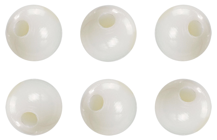 30 mm Beyaz Bayrak Direği İçin Boncuk - BDB0030