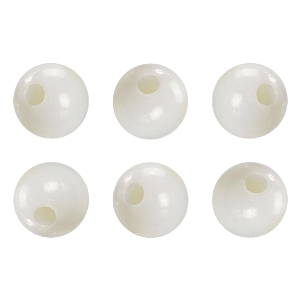 30 mm Beyaz Bayrak Direği İçin Boncuk - BDB0030