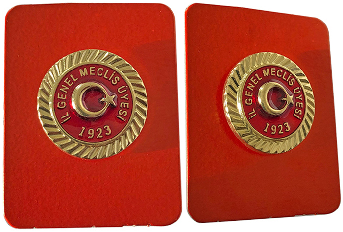 İl Genel Meclis Üyesi Yaka Rozeti