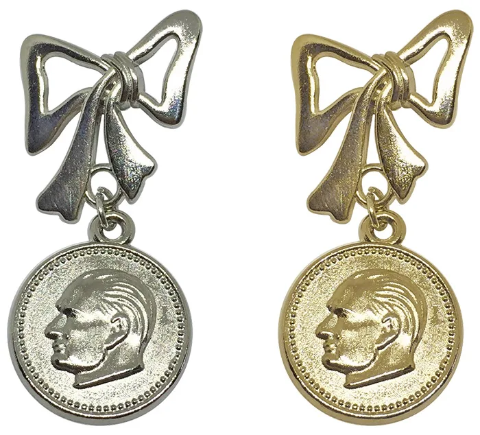 AR16 Atatürk Yaka Rozeti - Fiyonklu Rozet