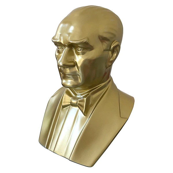 70 cm Fiberglass OKUL MODELİ Atatürk Büstü - 70FGOM2