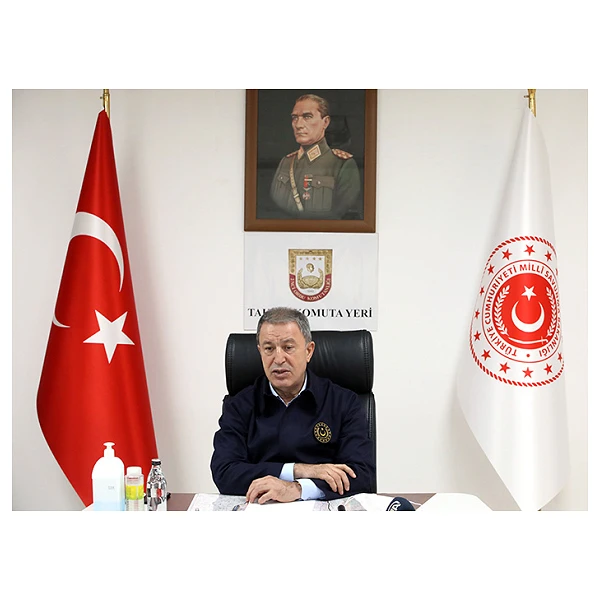 Milli Savunma Bakanlığı Telalı Makam Bayrağı - SATEN