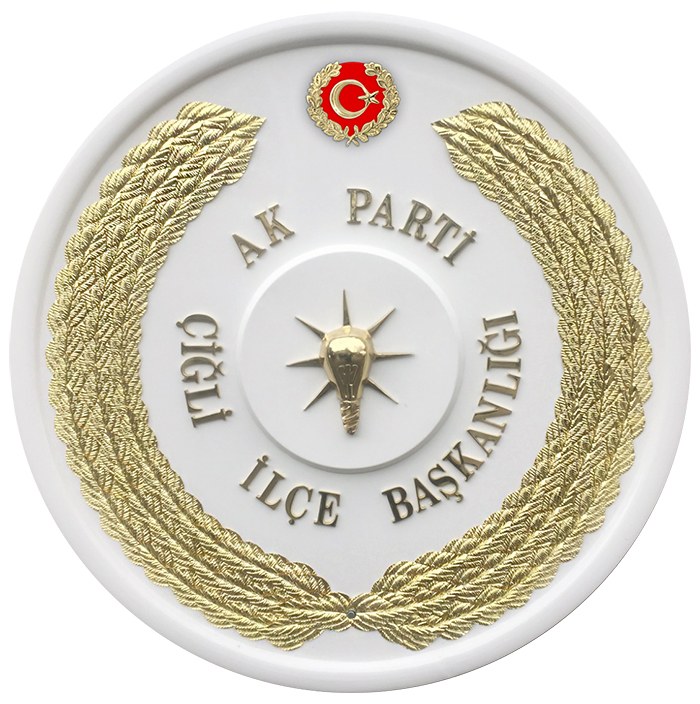AKP Ak Part Metal Tören Çelenkleri