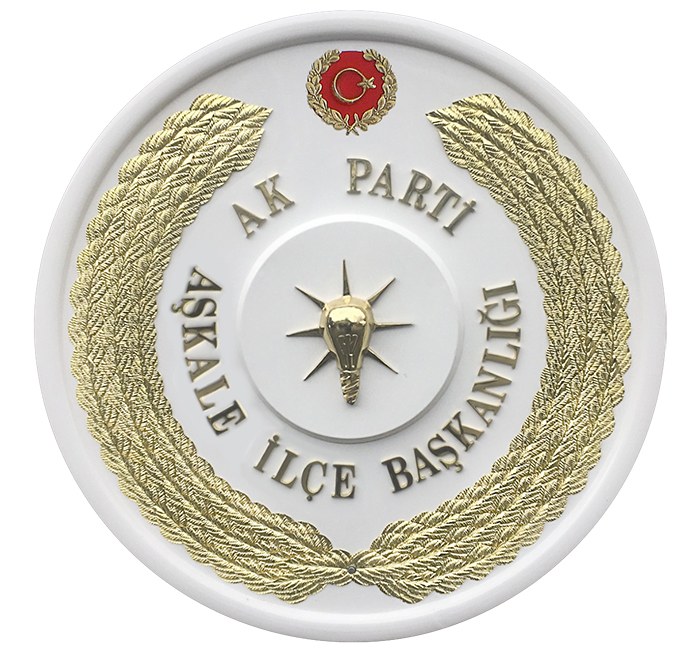 AKP Ak Part Metal Tören Çelenkleri