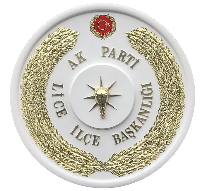 AKP Ak Part Metal Tören Çelenkleri