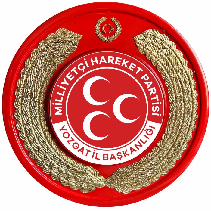 MHP Milliyetçi Hareket Partisi Metal Tören Çelengi
