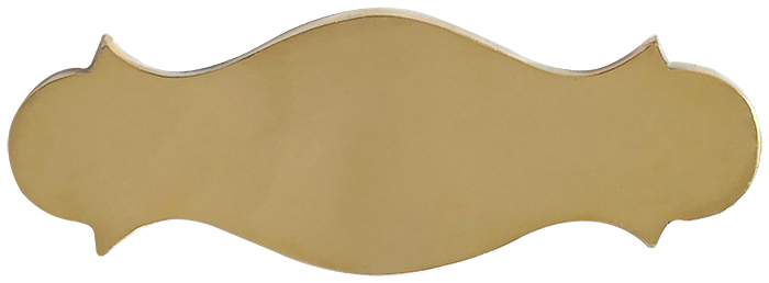 PDK21 Pirinç Döküm Oval Çelik Kapı Kapı İsimliği