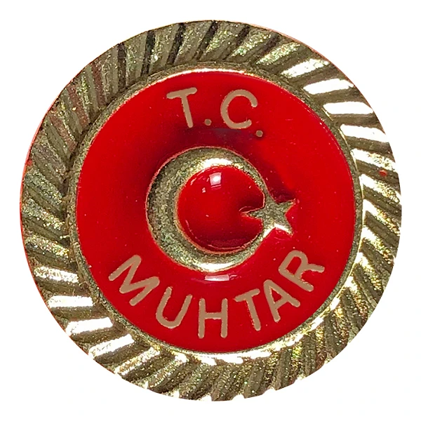 Muhtar Rozeti - Muhtarlık Rozeti - MR3
