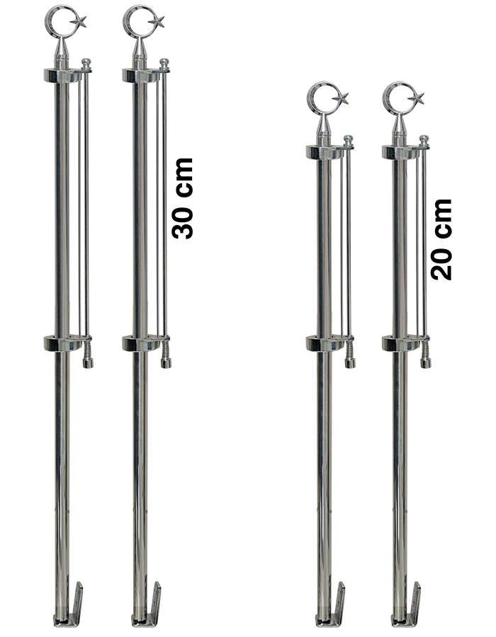Sabit Sistem Makam Aracı Otofors Direği - EKO1 87 cm