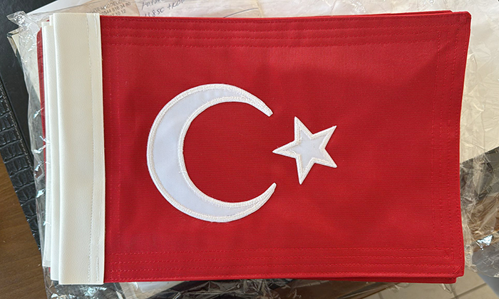 Makam Aracı Otofors Türk Bayrağı KOD:OTOFTB1