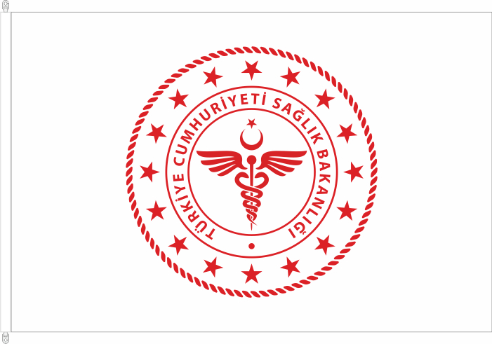 Sağlık Bakanlığı Bayrağı - Sağlık Ocağı Bayrağı - HASTANE BAYRAĞI