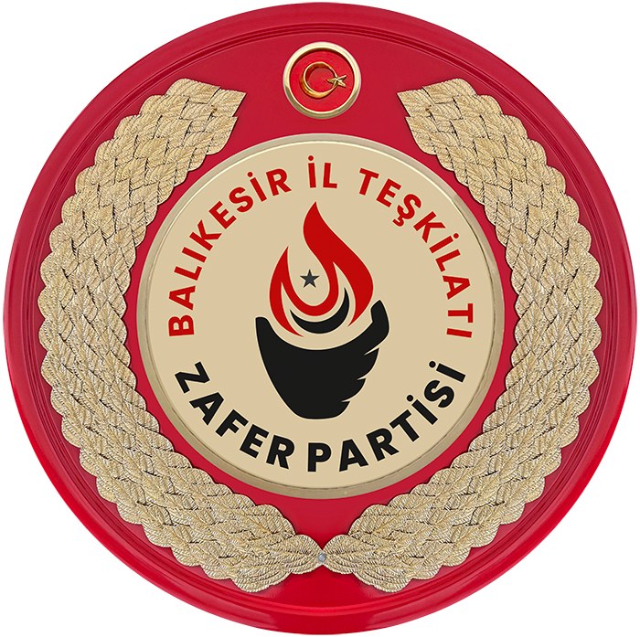 Zafer Partisi Metal Tören Çelengi