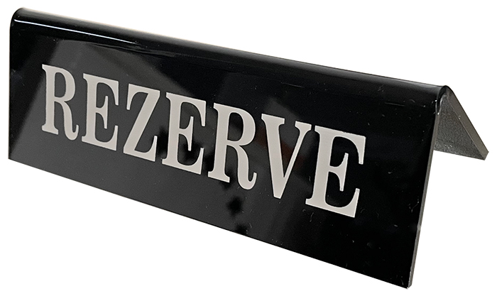 R08 - Pleksiglass Masa Üstü Rezerve