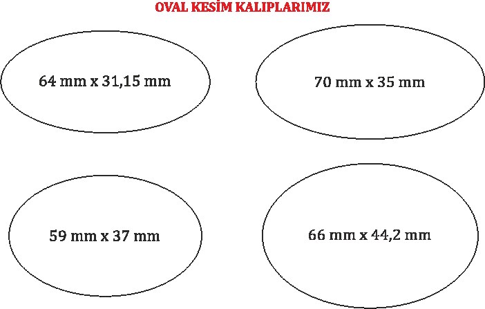 Hazır Metal Kesim Kalıplarımız - FABRİKASYON KESİM