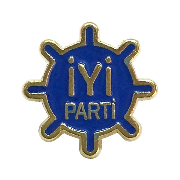 İYİ PARTİ Yaka Rozeti - ÜRÜN KODU: İYİP04
