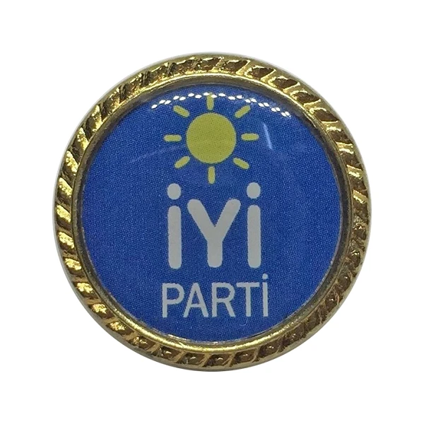 İYİ PARTİ Yaka Rozeti - ÜRÜN KODU: İYİP06