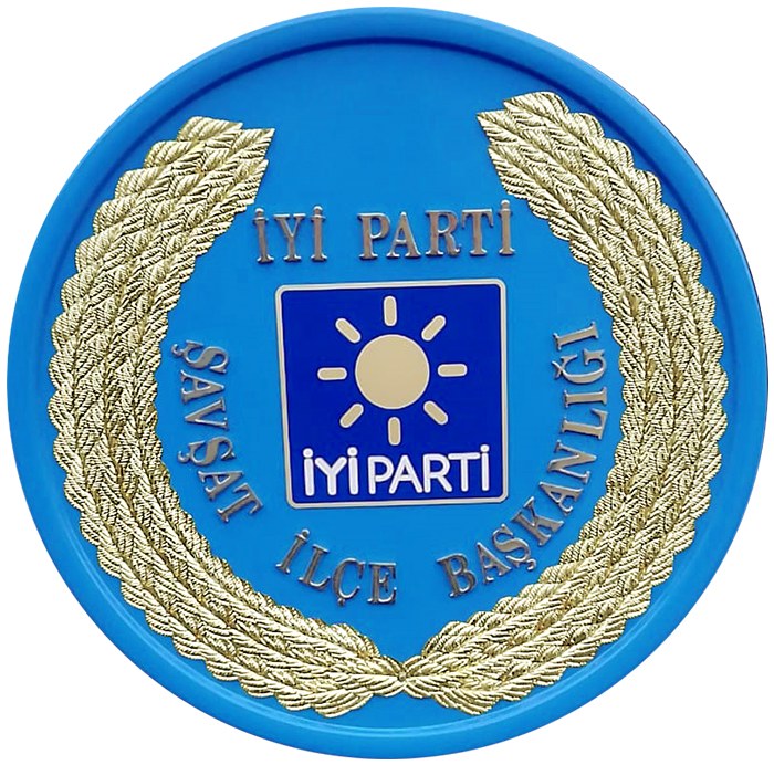 İyi Parti Metal Tören Çelengi - İYİ PARTİ ÇELENK
