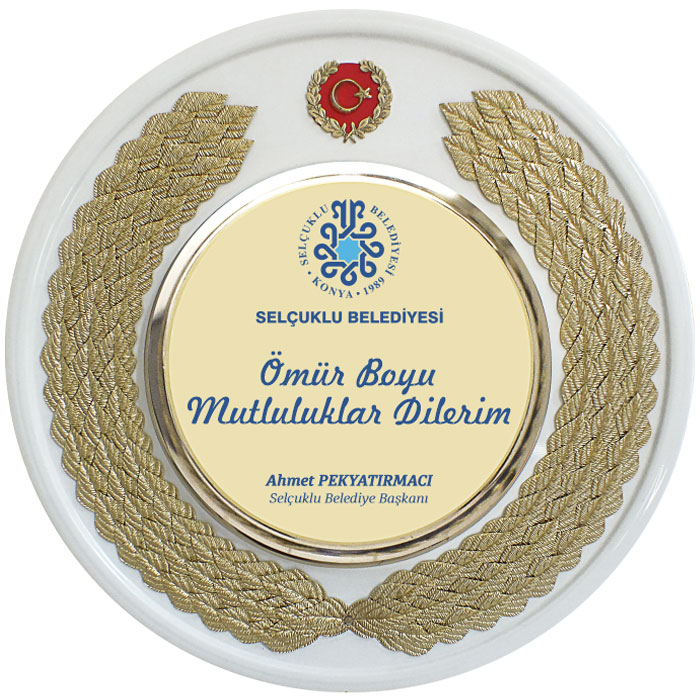 Düğün ve Nikah Kutlama Töreni Metal Çelenkleri
