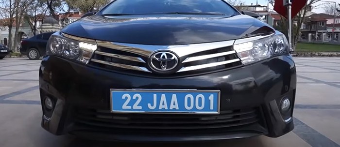 Jandarma Makam Aracı Takmatik Plakalık, Takmatik Bayrak Direği - JAA PLAKA
