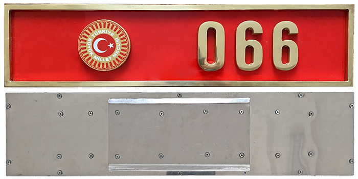 Türkiye Büyük Millet Meclisi (TBMM) Kamu İktisadi Teşekkülleri (KİT) Başkanı, Milletvekili Kırmızı Plaka