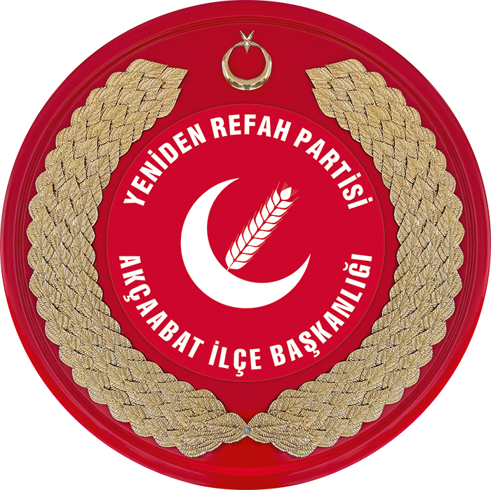 Yeniden Refah Partisi Metal Tören Çelengi