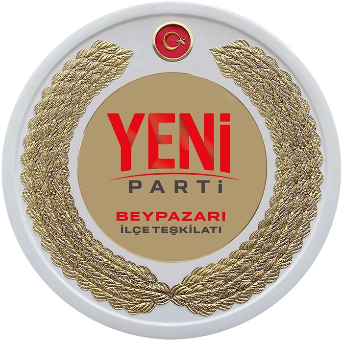Yeni Parti Metal Tören Çelengi - Merasim Çelengi