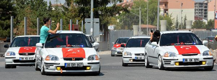 Asker Uğurlamak İçin Bayrak - Askeri Konvoy ve Araba Bayrakları