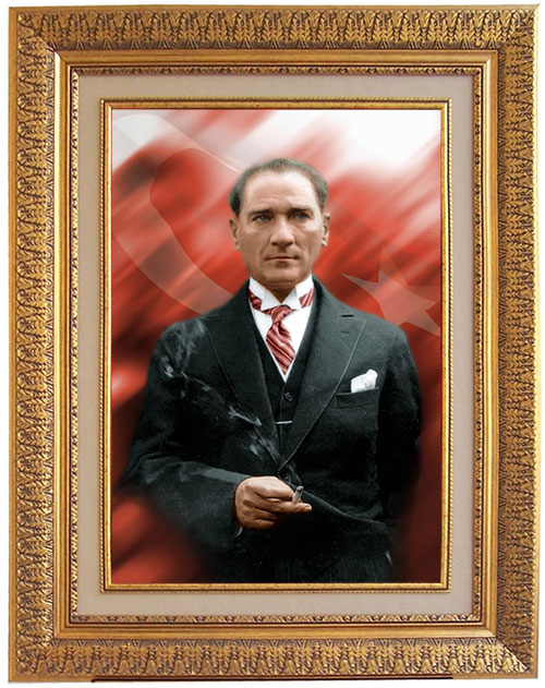 Çerçeveli Atatürk Posteri Model ve Çeşitleri - Atatürk Resmi