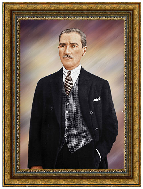 Çerçeveli Atatürk Posteri Model ve Çeşitleri - Atatürk Resmi