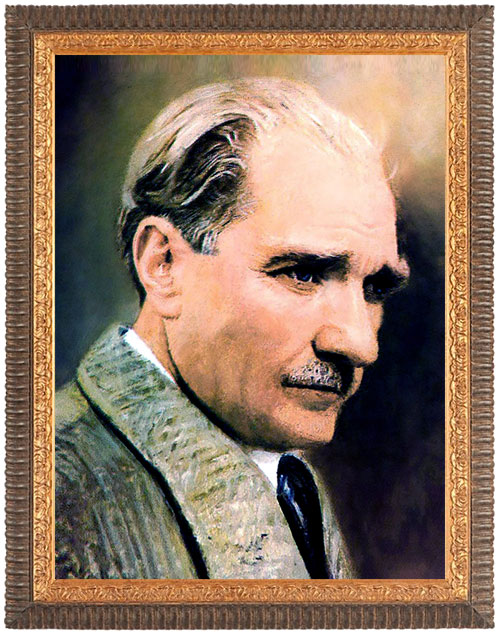 Çerçeveli Atatürk Posteri Model ve Çeşitleri - Atatürk Resmi