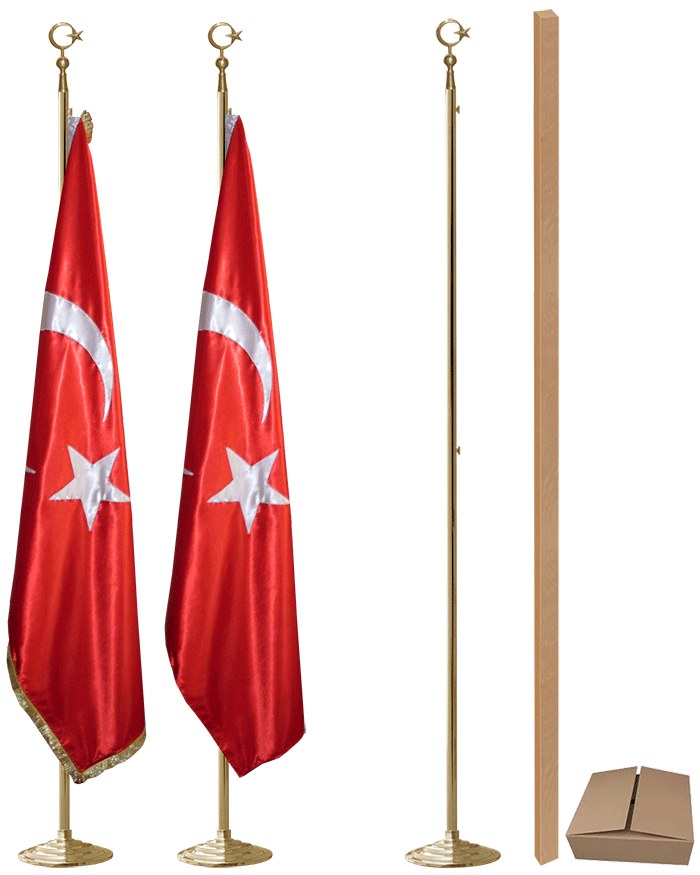 Pirinç Makam Bayrak Direği - Salon Direği - PİRİNÇ MAKAM DİREĞİ