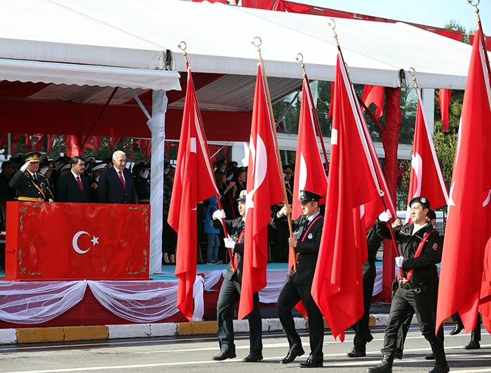 Ahşap Makam Bayrak Direği - Salon Direği