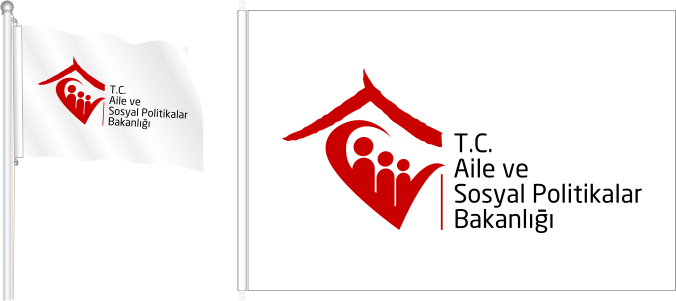 Aile ve Sosyal Politikalar Bakanlığı Bayrak ve Flamaları